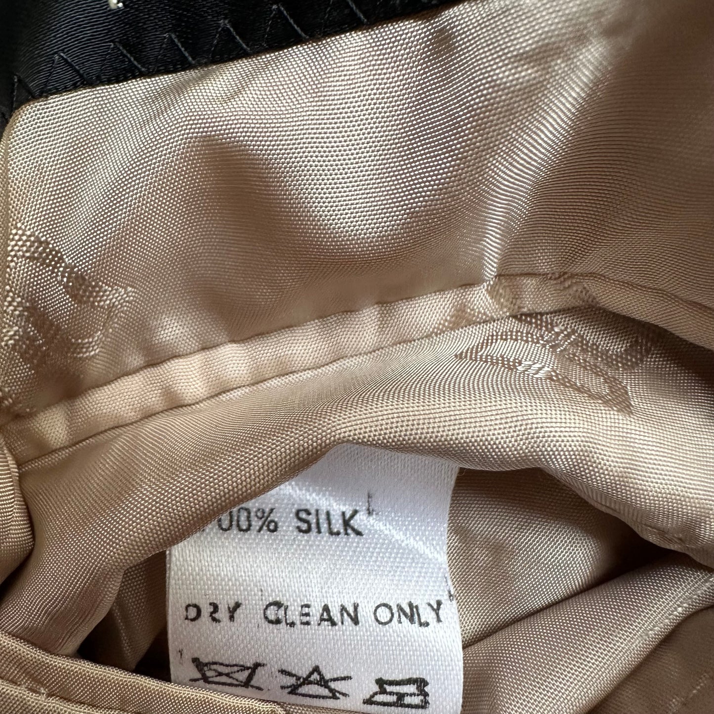 Vintage Silk Plaid Blazer - size L