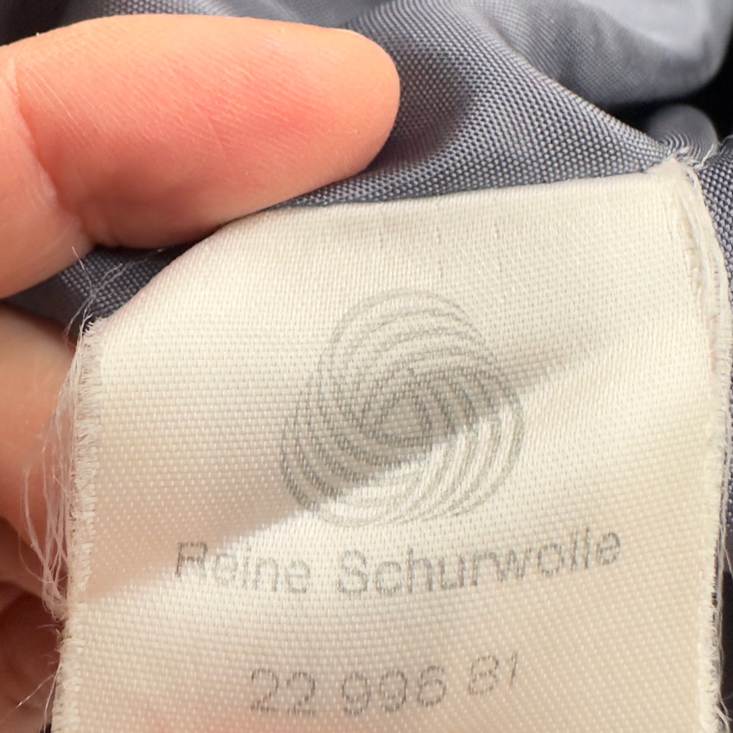 Vintage Pure Wool Tweed Coat - size S