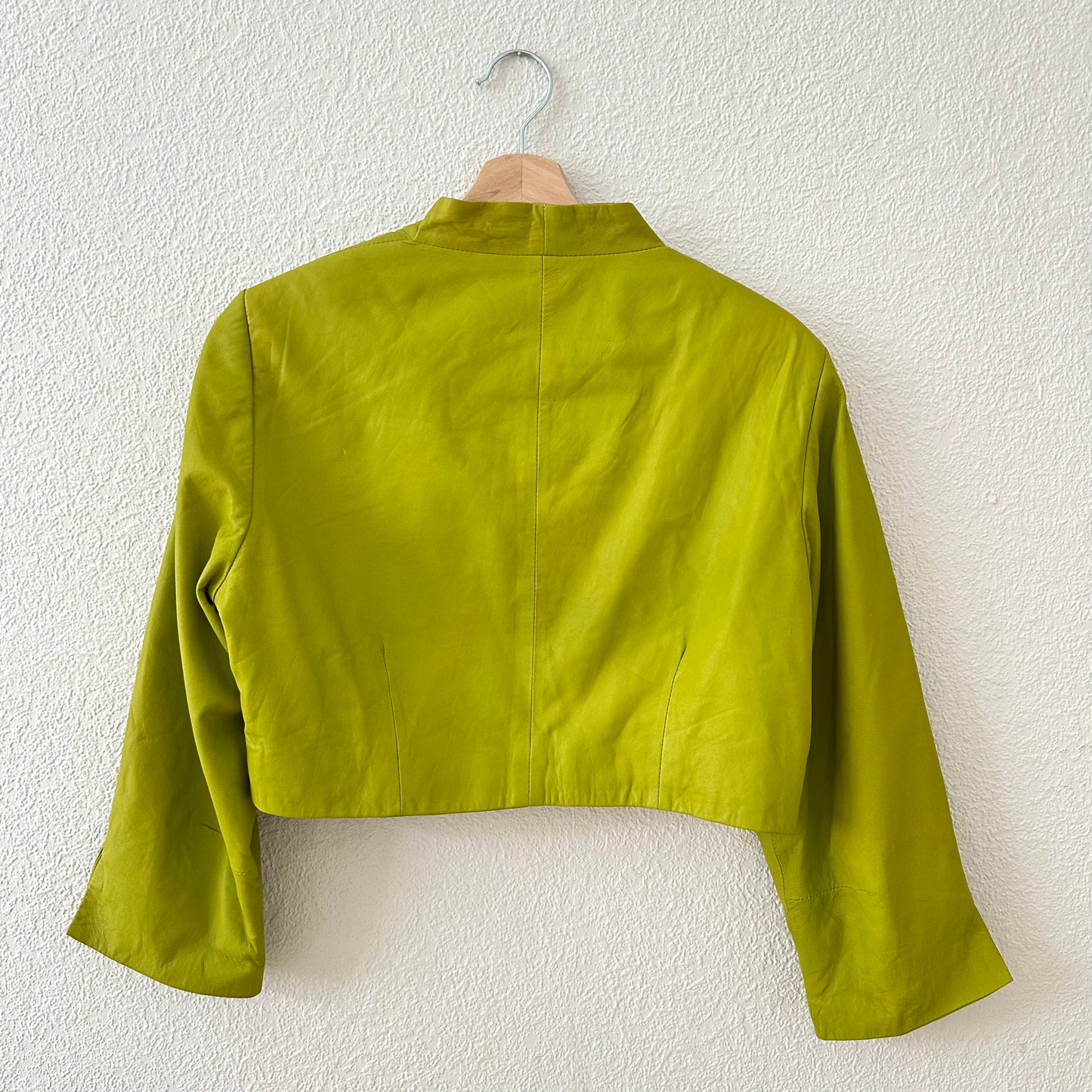 Leather Bolero Jacket - size M