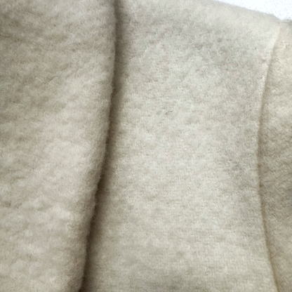 Vintage Pure Wool Belted Coat  - Size S