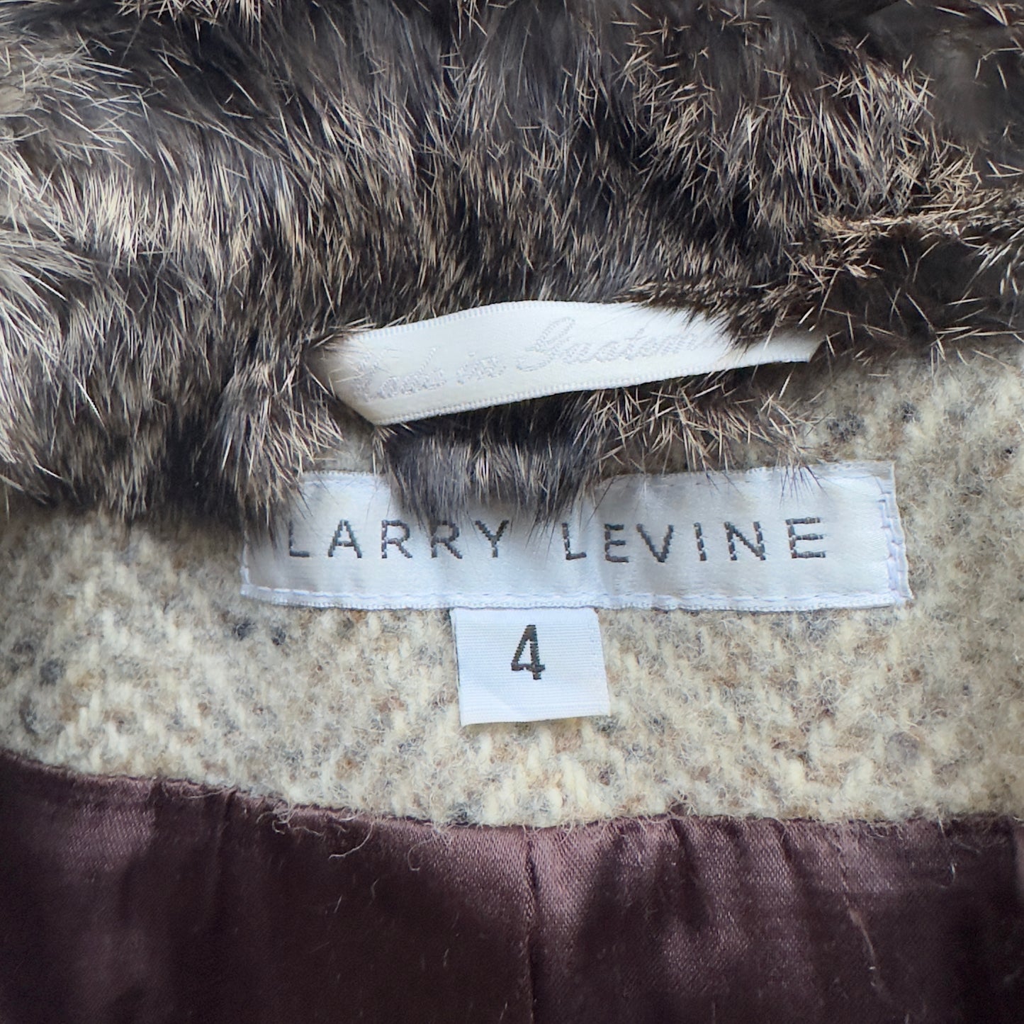 Herringbone Wool Jacket - Larry Levine