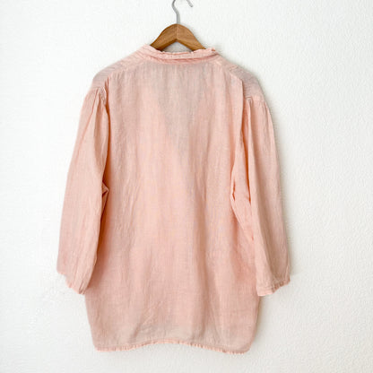 Vintage Linen Jacket - Size M