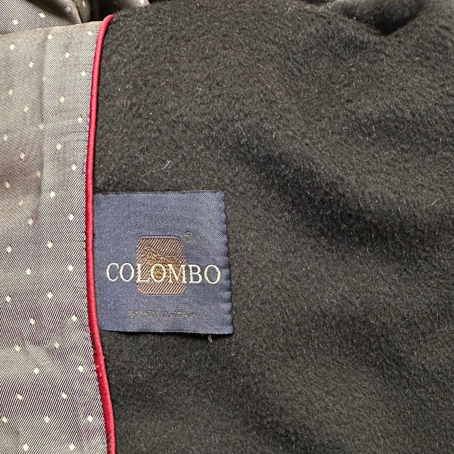 Black Wool Cashmere Blend Coat - size EU44