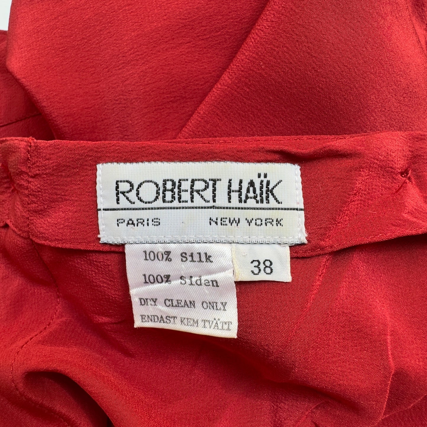 Short Sleeve Silk Blouse - Robert Haik