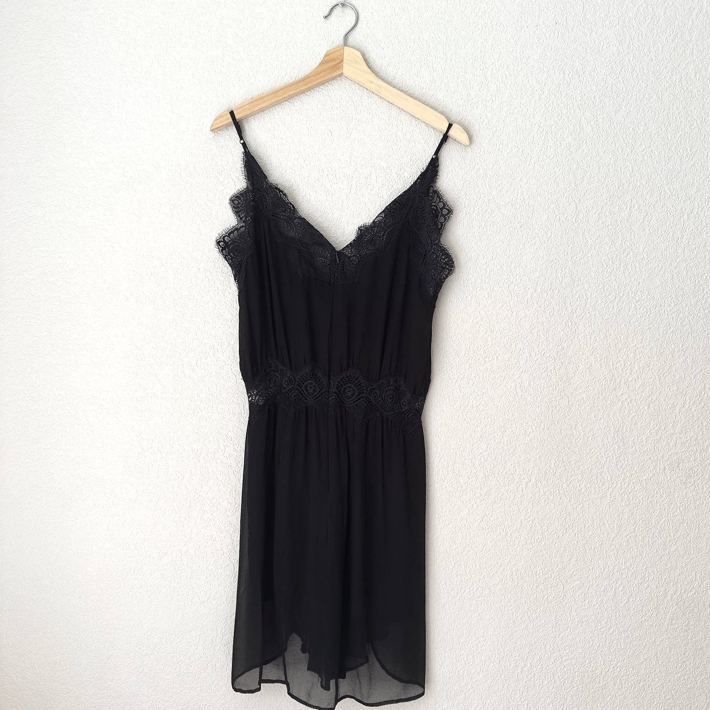 Lace Silk Slip Dress - Magali Pascal