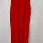 Vintage Red Silk Trousers - Jaeger