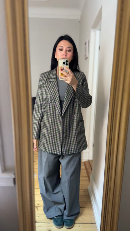 Vintage Checks Blazer - size S