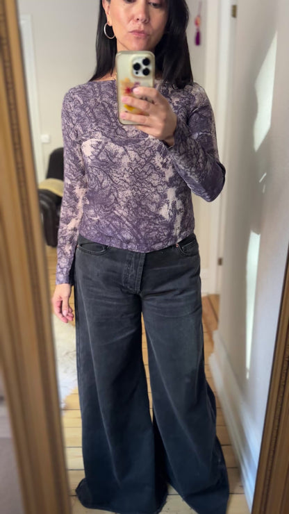 Filippa K Wool Silk Top - size S