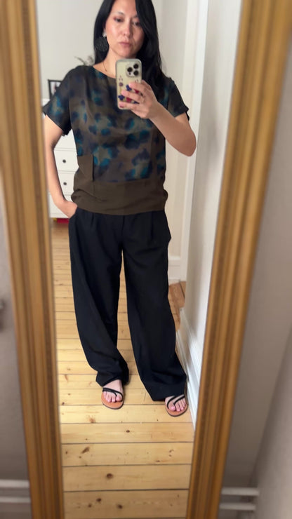 Kenzo Silk Top - size S-M