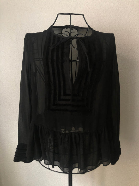 Rachel Zoe Peplum Blouse