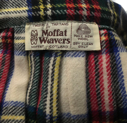 Vintage Tartan Wool Kilt / Moffat Weavers