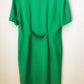 Vintage Green Silk Dress