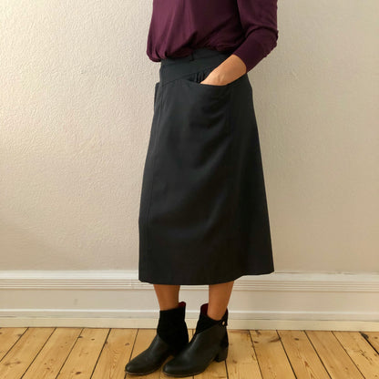 80's Vintage Midi Skirt