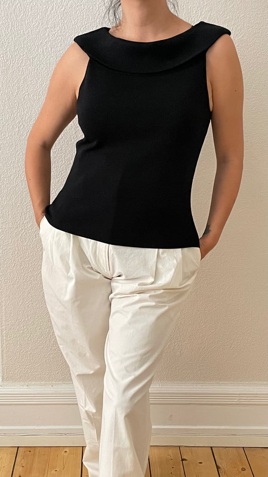 Vintage Knit Silk Top - Talbots