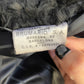 Vintage Black Mouton Fur Coat