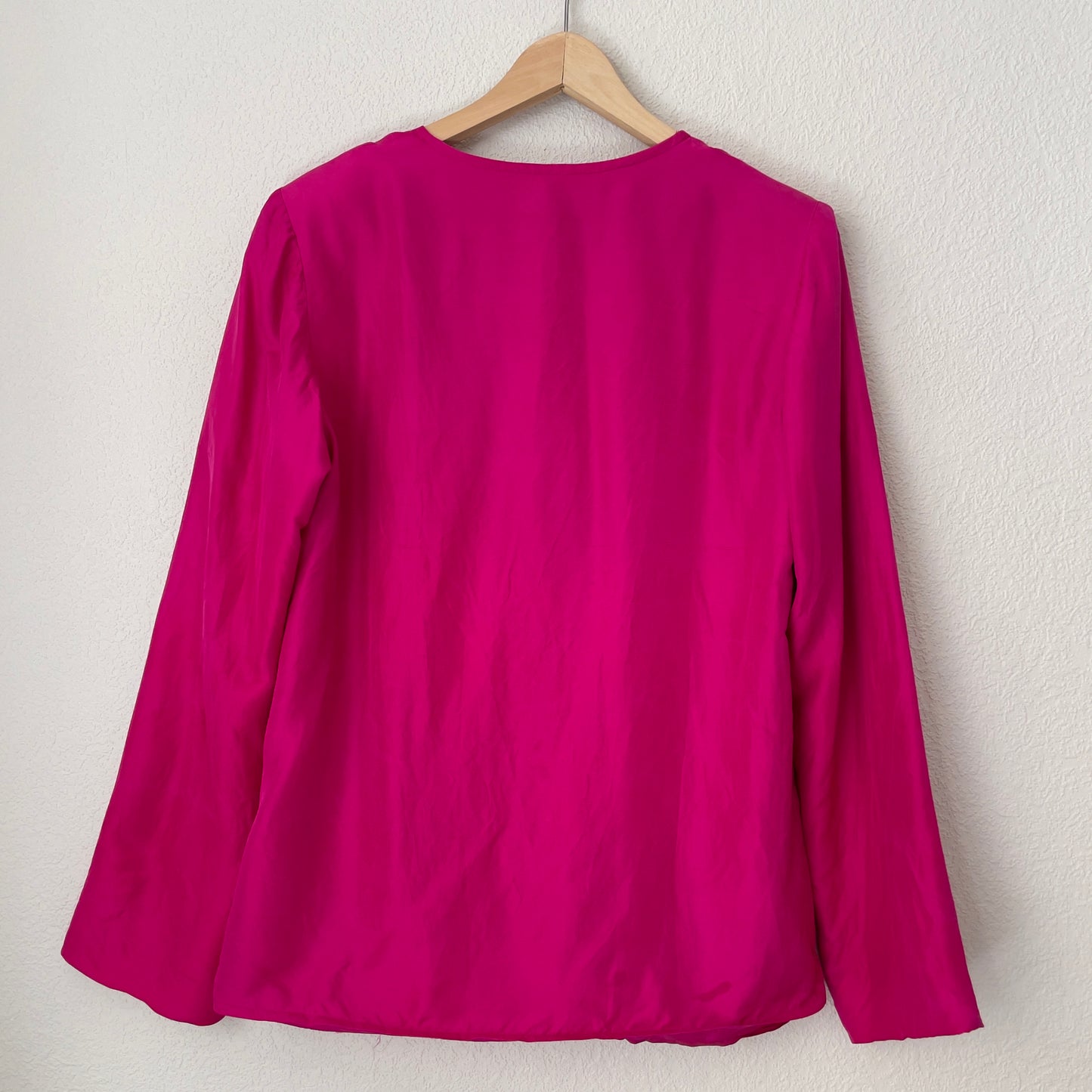 Vintage Bright Pink Silk Blazer - Betty Barclay