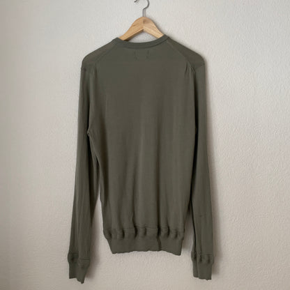 Dusty Green Merino Wool Sweater