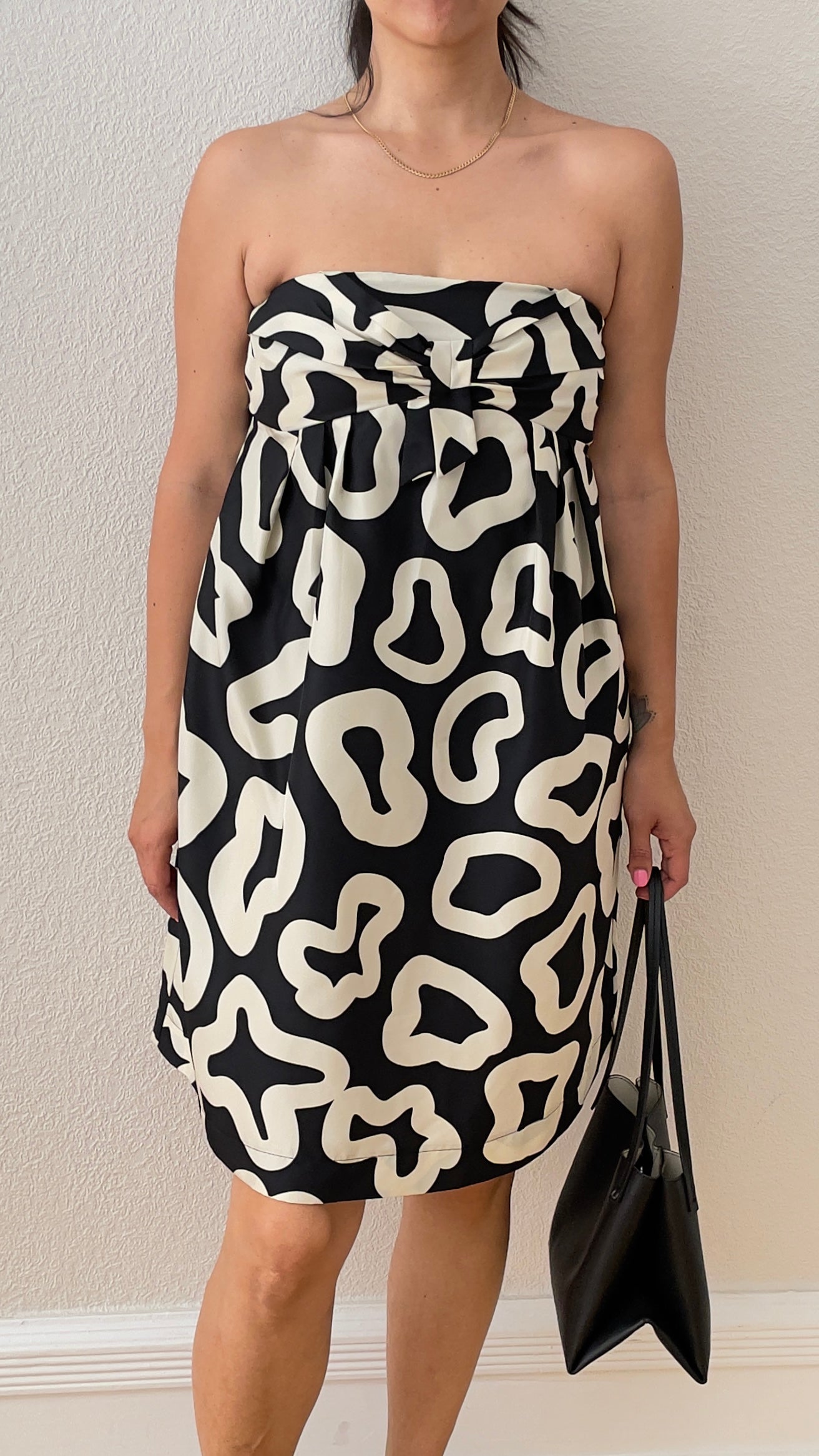 Leopard silk clearance dress