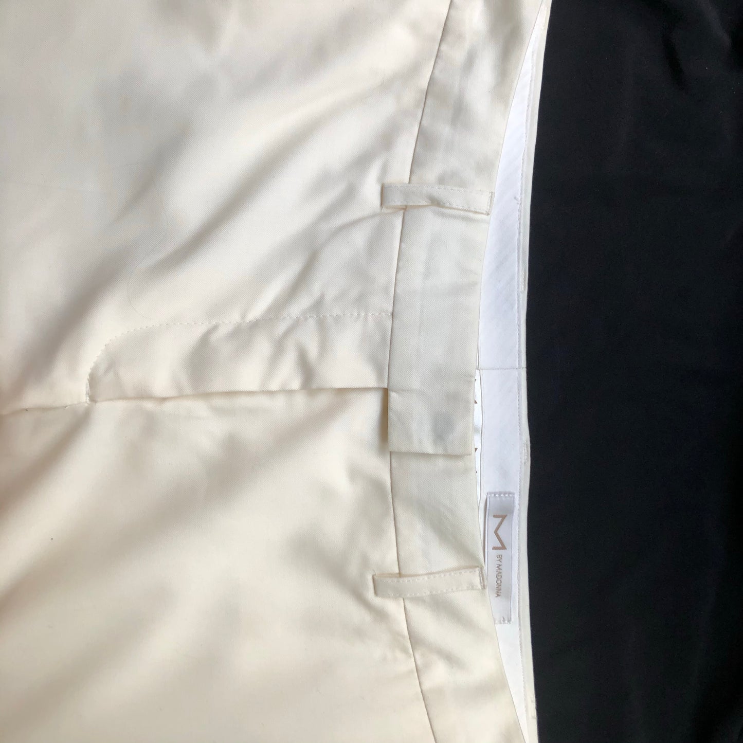 M by Madonna Off White Trousers