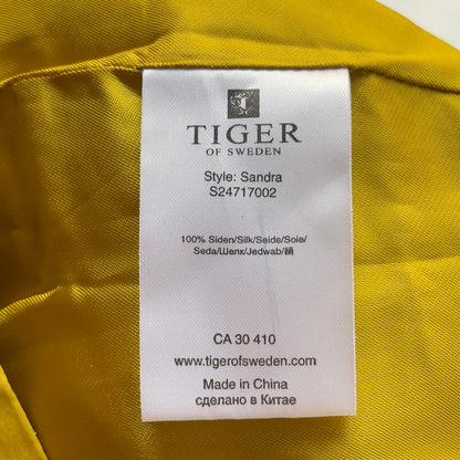 Yellow Silk Mini Skirt - Tiger of Sweden