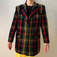 Vintage Multicolor Blazer Coat - Hucke
