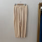 Pleated Silk Blend Trousers - Laurél