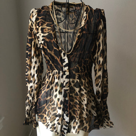 Roberto Cavalli x H&M blouse
