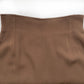 Vintage Brown Skirt - Synonime