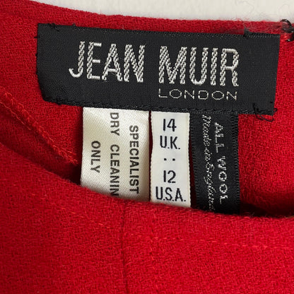 Vintage Jean Muir Wool Dress - REPAIRED