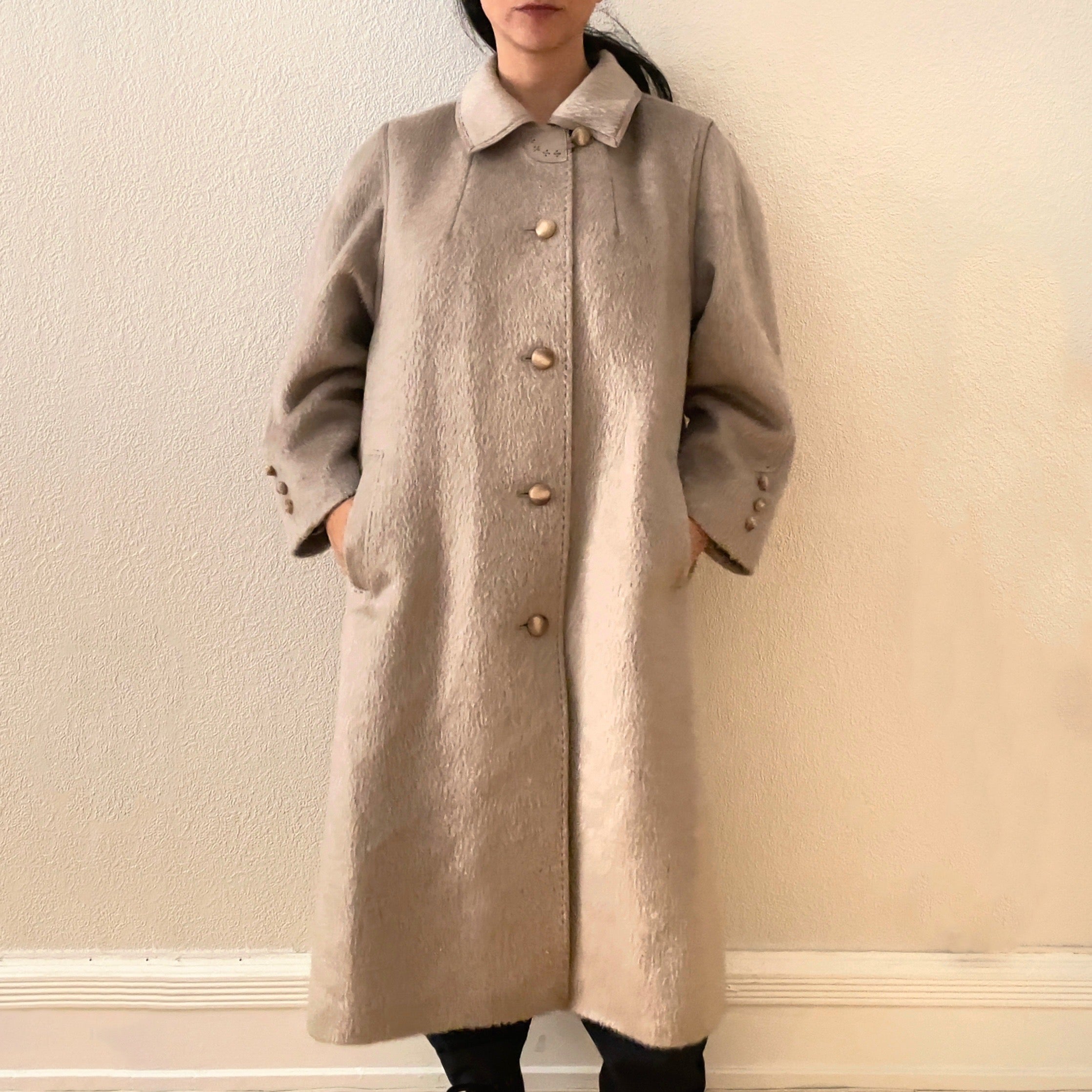 Vintage Llama Mohair Coat - Your Sixth Sense