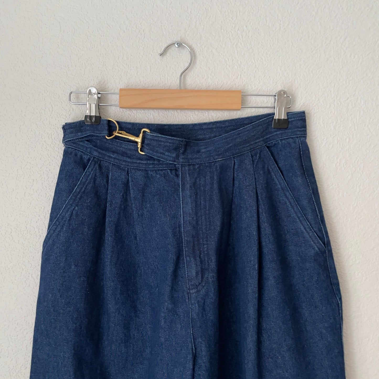 Vintage 80s Jeans - High Waist, Tapered Leg