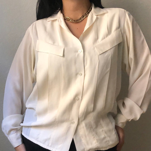 Vintage Robert Haik Silk Blouse