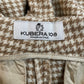 Houndstooth Cropped Wool Pants - Made in Italy
