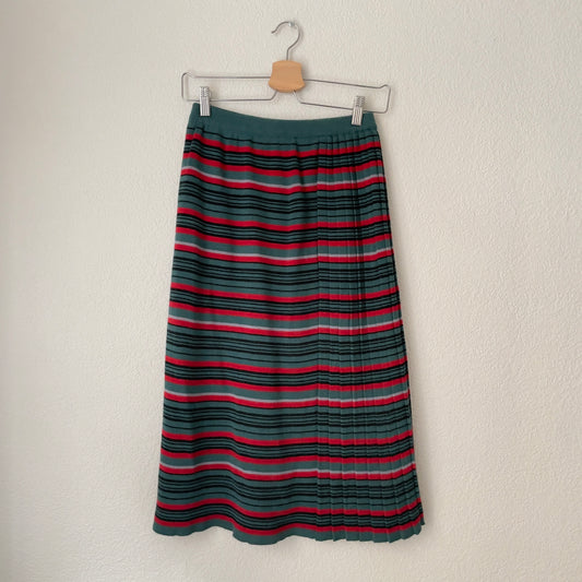 Vintage Rodier Knitted Long Skirt - REPAIRED