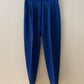 Cobalt Blue Wool Blend Trousers