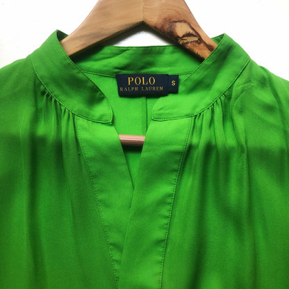 Polo Ralph Lauren Silk Blouse - Green