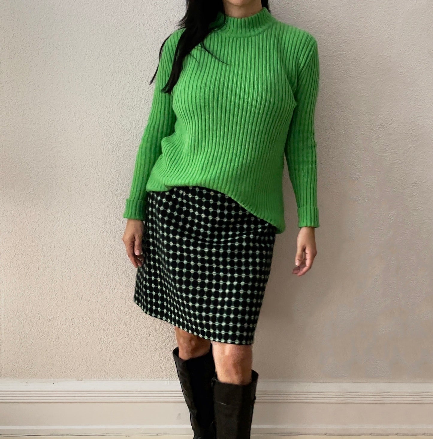 Wool Mini Skirt - Hobbs
