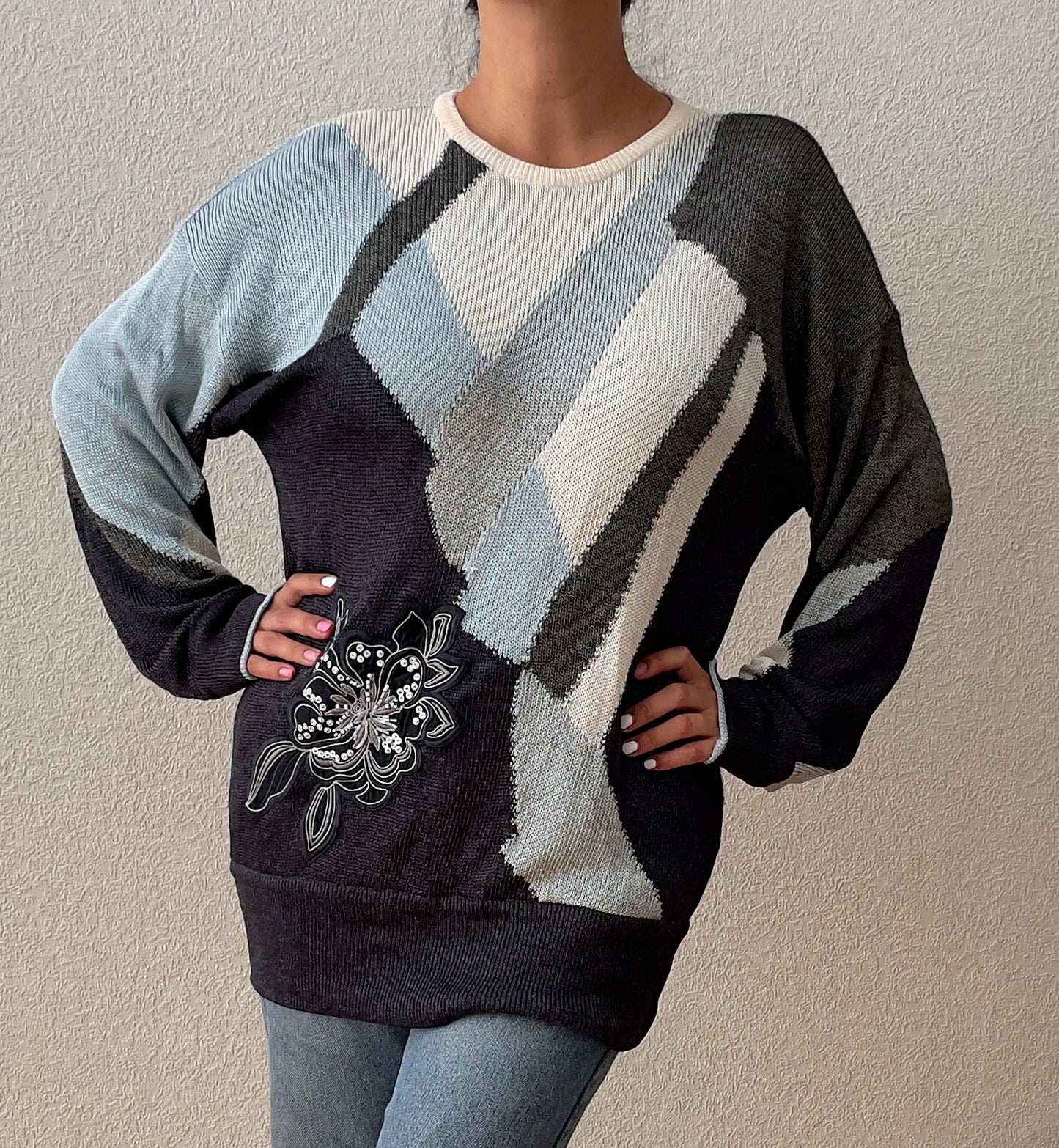 Vintage Escada by Margaretha Ley Linen blend Sweater - Pullover