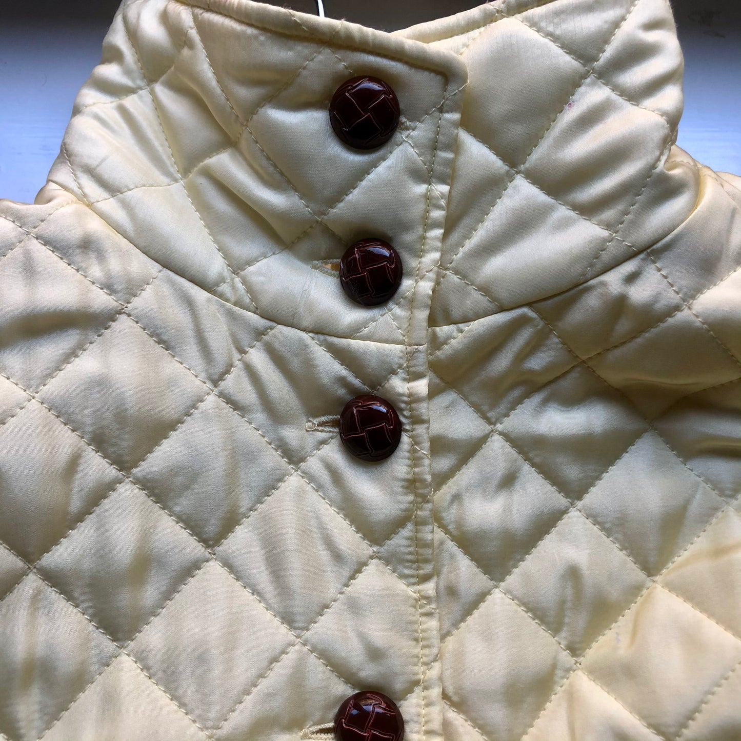 Vintage Quilted Silk Jacket