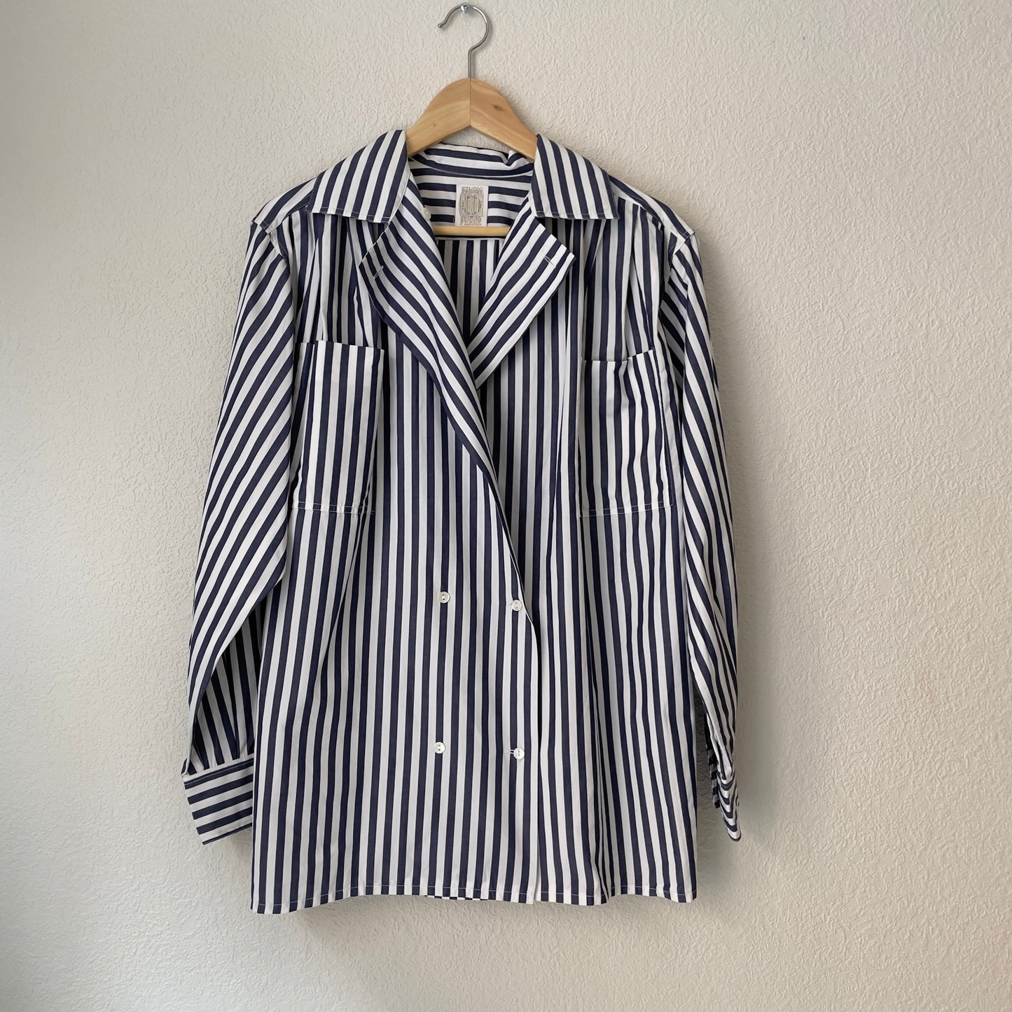 Vintage Striped Cotton Shirt - Studio Ferre 0001