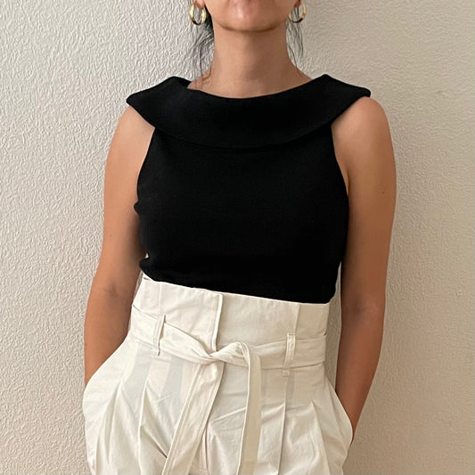 Vintage Knit Silk Top - Talbots