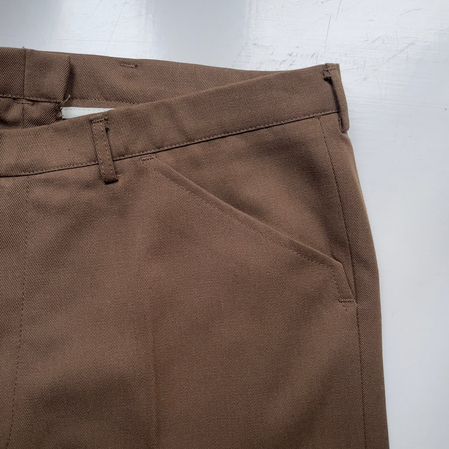Vintage Brown Flare Pants