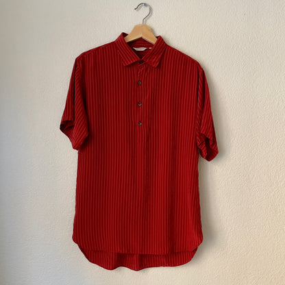 Vintage Polo Shirt - Pure Silk