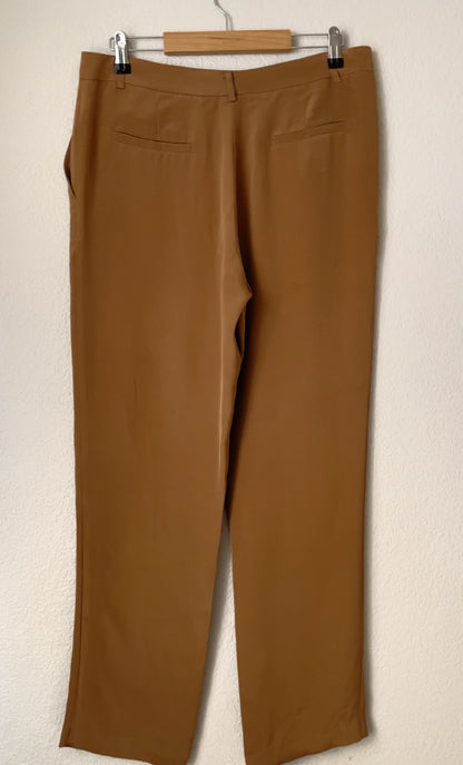 Silk Suit Pants - size M