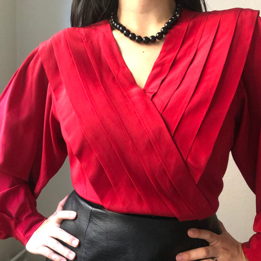 Vintage Robert Haik Silk Blouse