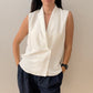 White Silk Vest/Blouse - & Other Stories