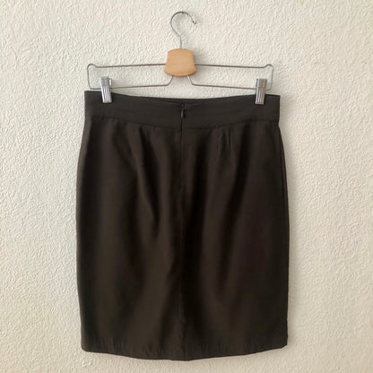Tulip Silk Mini Skirt